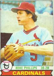 1979 Topps Baseball Cards      258     Mike Phillips